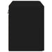 Dulap TV de perete Negru 59,5 x 31 x 40 cm Lemn compozit - WALTI WALTI