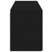 Dulap TV de perete 2 pcs Negru 59,5 x 31 x 40 cm Lemn compozit - WALTI WALTI