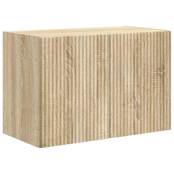 Dulap TV de perete Pe perete Stejar Sonoma 59,5 x 31 x 40 cm - WALTI WALTI