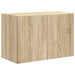 Dulap TV de perete Pe perete Stejar Sonoma 59,5 x 31 x 40 cm - WALTI WALTI