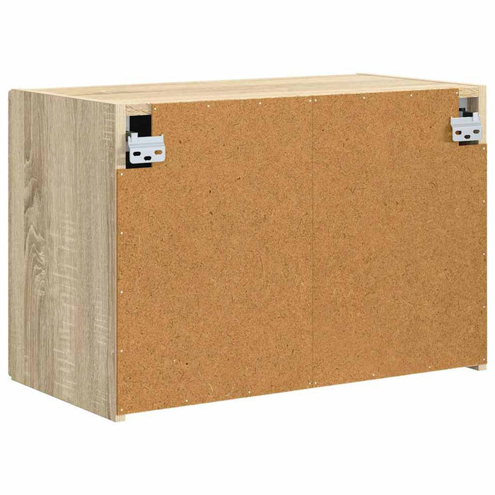 Dulap TV de perete Pe perete Stejar Sonoma 59,5 x 31 x 40 cm - WALTI WALTI
