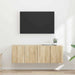 Dulap TV de perete 2 pcs Stejar Sonoma 59,5 x 31 x 40 cm - WALTI WALTI