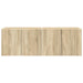 Dulap TV de perete 2 pcs Stejar Sonoma 59,5 x 31 x 40 cm - WALTI WALTI