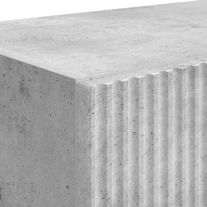 Dulap TV de perete Pe perete Gri din beton 59,5 x 31 x 40 cm - WALTI WALTI