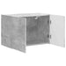 Dulap TV de perete Pe perete Gri din beton 59,5 x 31 x 40 cm - WALTI WALTI