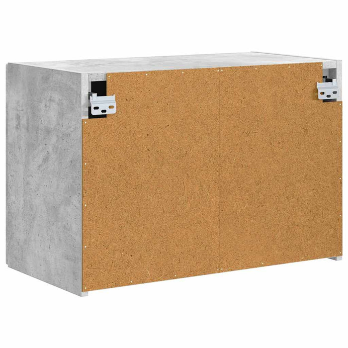 Dulap TV de perete Pe perete Gri din beton 59,5 x 31 x 40 cm - WALTI WALTI