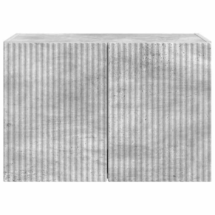 Dulap TV de perete Pe perete Gri din beton 59,5 x 31 x 40 cm - WALTI WALTI