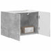 Dulap TV de perete Pe perete Gri din beton 59,5 x 31 x 40 cm - WALTI WALTI