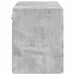 Dulap TV de perete Pe perete Gri din beton 59,5 x 31 x 40 cm - WALTI WALTI