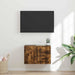 Dulap TV de perete Pe perete Stejar fumuriu 59,5 x 31 x 40 cm - WALTI WALTI