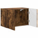 Dulap TV de perete Pe perete Stejar fumuriu 59,5 x 31 x 40 cm - WALTI WALTI