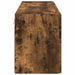 Dulap TV de perete 2 pcs Stejar fumuriu 59,5 x 31 x 40 cm - WALTI WALTI