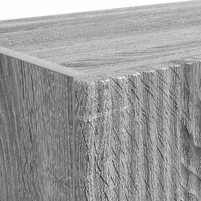 Dulap TV de perete Gri Sonoma 59,5 x 31 x 40 cm Lemn compozit - WALTI WALTI