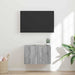 Dulap TV de perete Gri Sonoma 59,5 x 31 x 40 cm Lemn compozit - WALTI WALTI