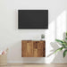 Dulap TV de perete Lemn Vechi 59,5 x 31 x 40 cm Lemn compozit - WALTI WALTI
