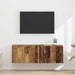 Dulap TV de perete Pe perete 2 pcs Lemn Vechi 59,5 x 31 x 40 cm - WALTI WALTI