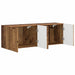 Dulap TV de perete Pe perete 2 pcs Lemn Vechi 59,5 x 31 x 40 cm - WALTI WALTI