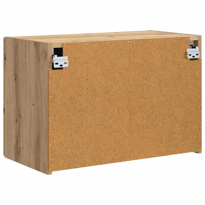 Dulap TV de perete Pe perete Stejar Artizanal 59,5 x 31 x 40 cm - WALTI WALTI