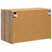 Dulap TV de perete Pe perete Stejar Artizanal 59,5 x 31 x 40 cm - WALTI WALTI