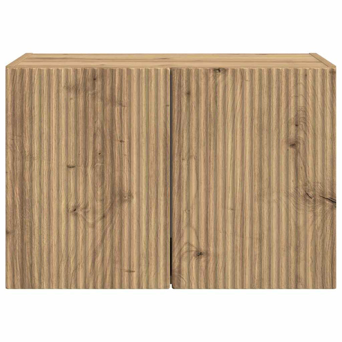 Dulap TV de perete Pe perete Stejar Artizanal 59,5 x 31 x 40 cm - WALTI WALTI