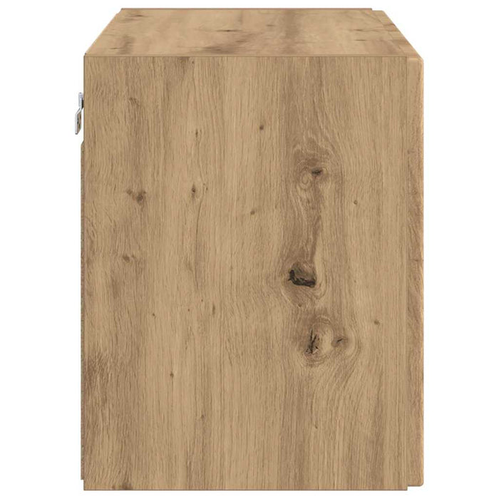 Dulap TV de perete Pe perete Stejar Artizanal 59,5 x 31 x 40 cm - WALTI WALTI
