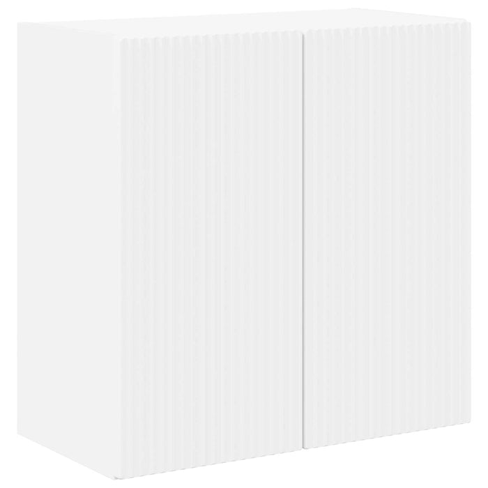 Dulap TV de perete 59,5 x 31 x 60 cm Alb Lemn prelucrat - WALTI WALTI