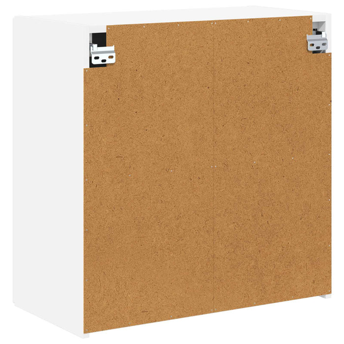 Dulap TV de perete 59,5 x 31 x 60 cm Alb Lemn prelucrat - WALTI WALTI