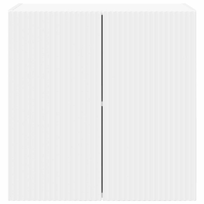 Dulap TV de perete 59,5 x 31 x 60 cm Alb Lemn prelucrat - WALTI WALTI
