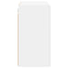 Dulap TV de perete 59,5 x 31 x 60 cm Alb Lemn prelucrat - WALTI WALTI