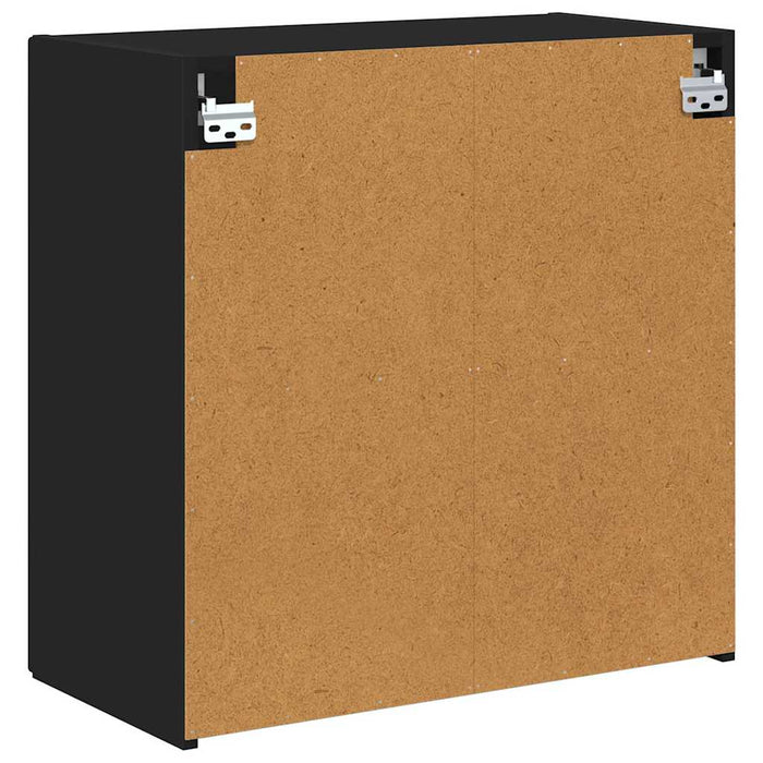 Dulap TV de perete Negru 59,5 x 31 x 60 cm Lemn compozit - WALTI WALTI