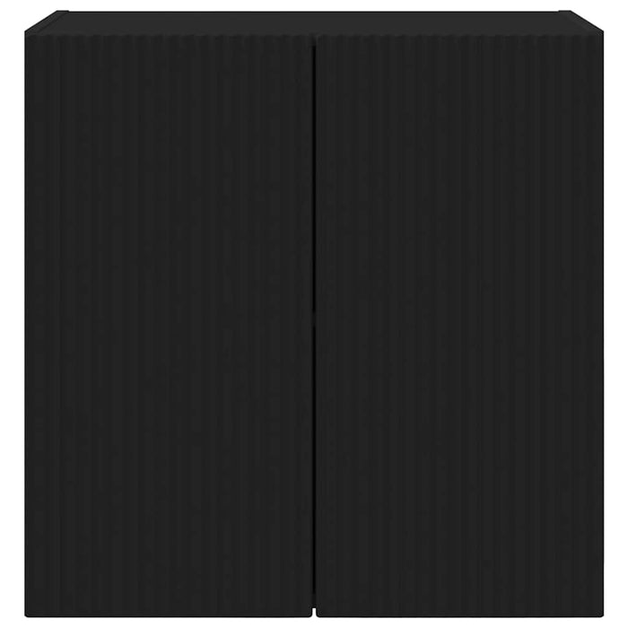 Dulap TV de perete Negru 59,5 x 31 x 60 cm Lemn compozit - WALTI WALTI