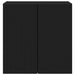 Dulap TV de perete Negru 59,5 x 31 x 60 cm Lemn compozit - WALTI WALTI