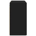Dulap TV de perete Negru 59,5 x 31 x 60 cm Lemn compozit - WALTI WALTI