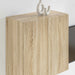 Dulap TV de perete 59,5 x 31 x 60 cm Stejar Sonoma - WALTI WALTI