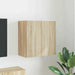 Dulap TV de perete Pe perete Stejar Sonoma 59,5 x 31 x 60 cm - WALTI WALTI