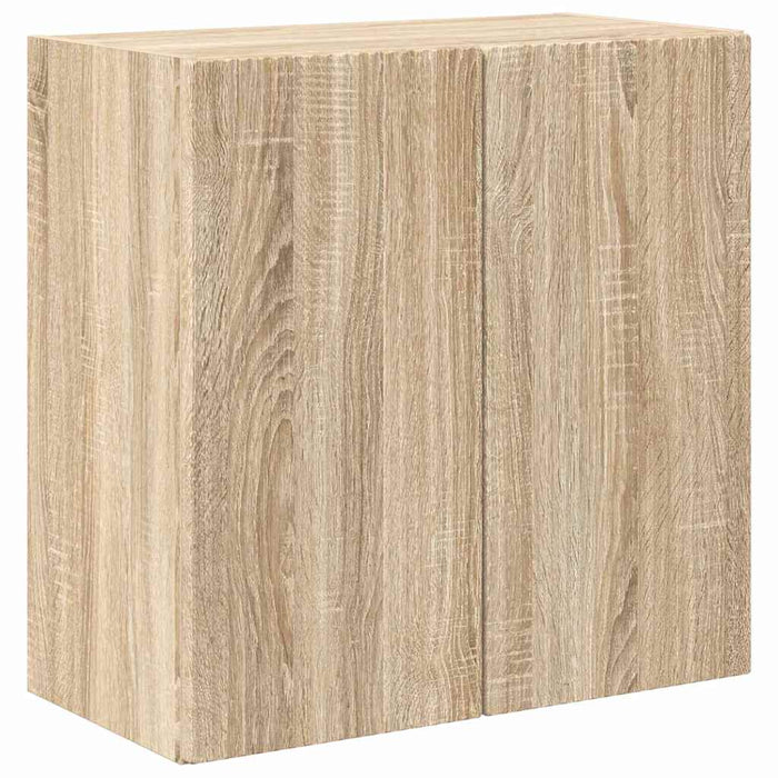 Dulap TV de perete Pe perete Stejar Sonoma 59,5 x 31 x 60 cm - WALTI WALTI