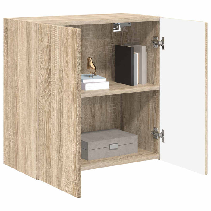 Dulap TV de perete 59,5 x 31 x 60 cm Stejar Sonoma - WALTI WALTI