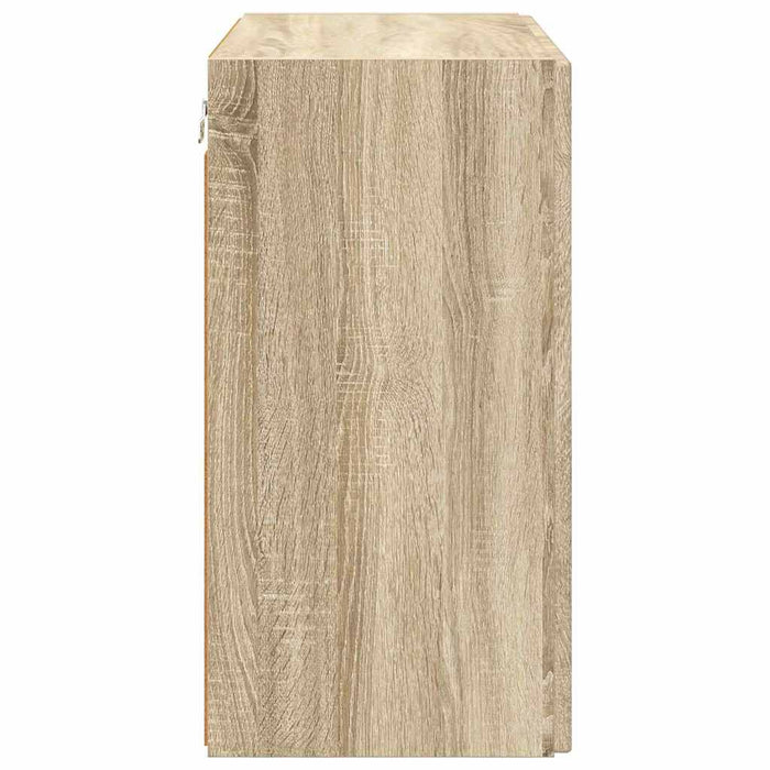 Dulap TV de perete Pe perete Stejar Sonoma 59,5 x 31 x 60 cm - WALTI WALTI