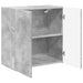Dulap TV de perete Pe perete Gri din beton 59,5 x 31 x 60 cm - WALTI WALTI