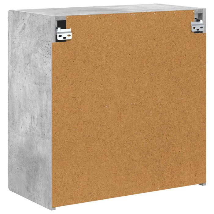 Dulap TV de perete 59,5 x 31 x 60 cm Gri din beton - WALTI WALTI