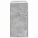 Dulap TV de perete Pe perete Gri din beton 59,5 x 31 x 60 cm - WALTI WALTI