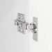 Dulap TV de perete 59,5 x 31 x 60 cm Alb lucios Lemn prelucrat - WALTI WALTI