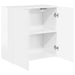 Dulap TV de perete 59,5 x 31 x 60 cm Alb lucios Lemn prelucrat - WALTI WALTI