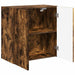 Dulap TV de perete Pe perete Stejar fumuriu 59,5 x 31 x 60 cm - WALTI WALTI