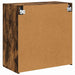 Dulap TV de perete Pe perete Stejar fumuriu 59,5 x 31 x 60 cm - WALTI WALTI