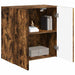 Dulap TV de perete Pe perete Stejar fumuriu 59,5 x 31 x 60 cm - WALTI WALTI