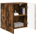 Dulap TV de perete 59,5 x 31 x 60 cm Stejar fumuriu - WALTI WALTI
