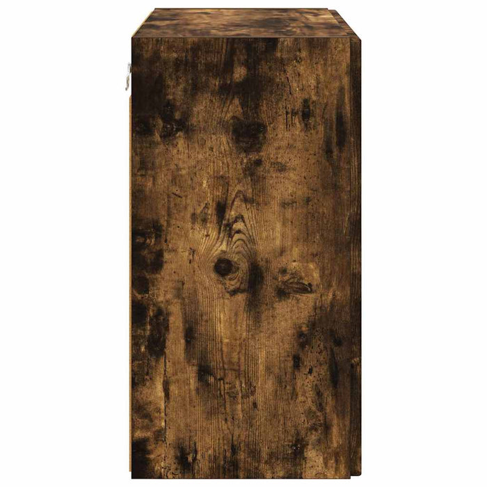 Dulap TV de perete Pe perete Stejar fumuriu 59,5 x 31 x 60 cm - WALTI WALTI