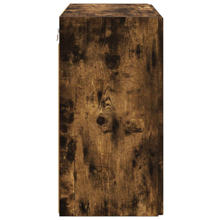 Dulap TV de perete 59,5 x 31 x 60 cm Stejar fumuriu - WALTI WALTI