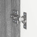 Dulap TV de perete Gri Sonoma 59,5 x 31 x 60 cm Lemn compozit - WALTI WALTI